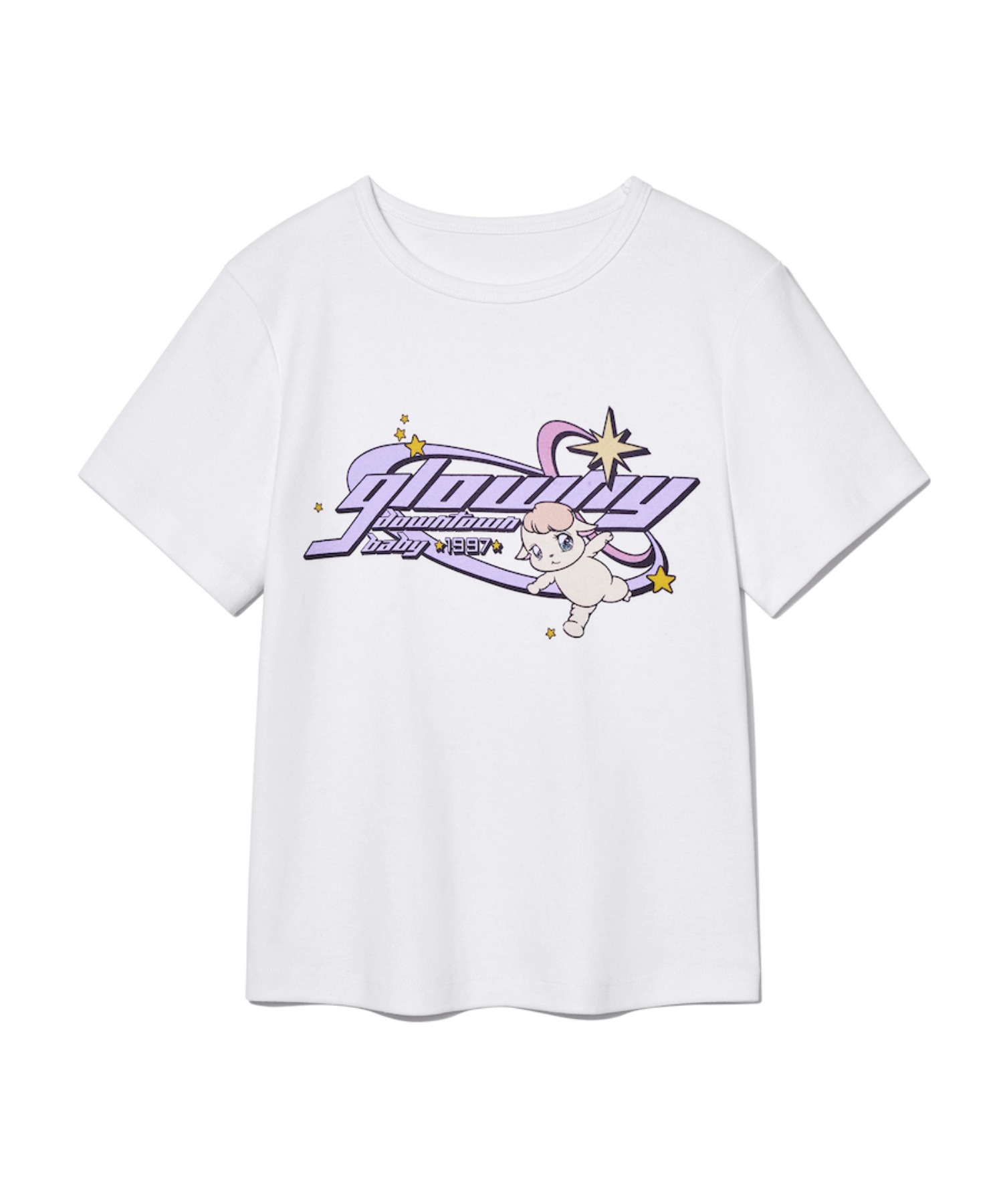 DOWNTOWN BABY TEE ver.2 (LAVENDER)