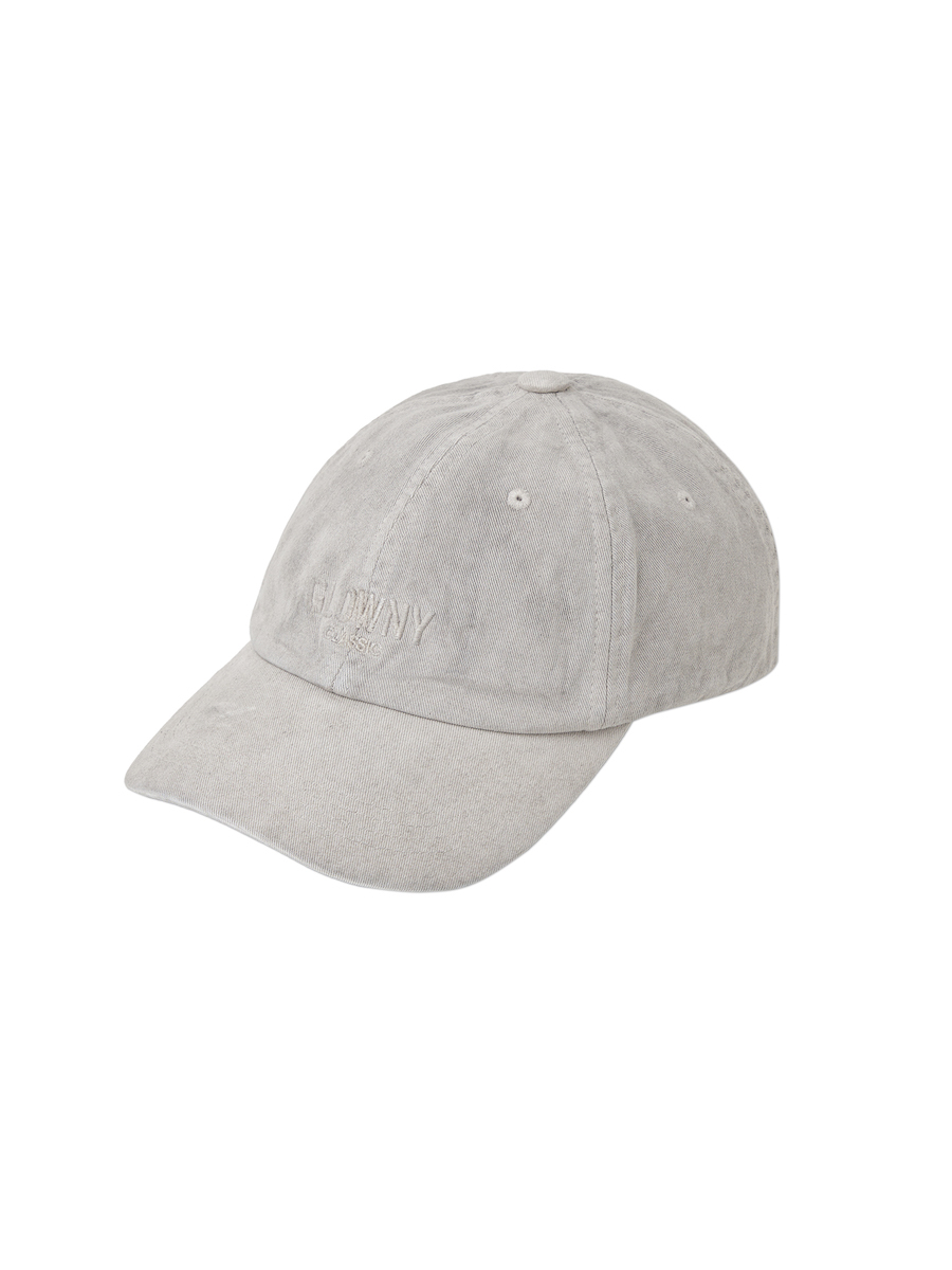 G CLASSIC WASHED BALL CAP (GRAY)