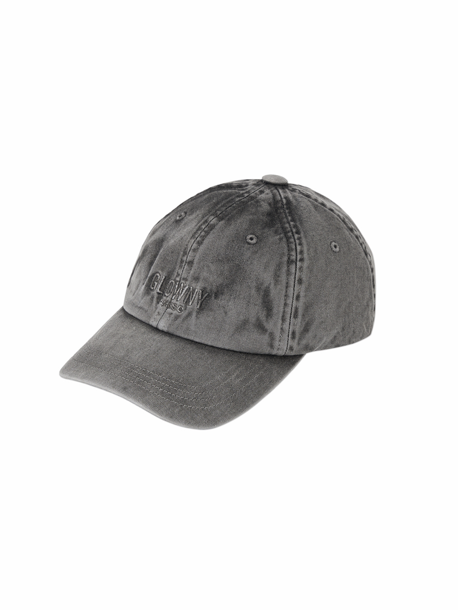 G CLASSIC WASHED BALL CAP (CHARCOAL)